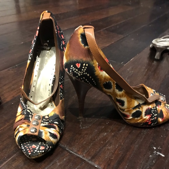 sunflower high heels